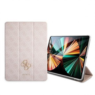 Guess 4G Folio Pouzdro pro iPad Pro 12.9 Pink