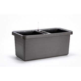 Plastia Samozavlažovací truhlík Berberis DUO 80x40x35 cm