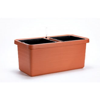 Plastia Samozavlažovací truhlík Berberis DUO 80x40x35 cm