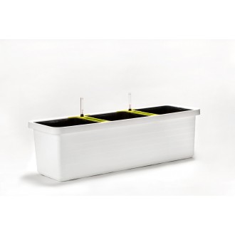 Plastia Samozavlažovací truhlík Berberis TRIO 120x40 cm