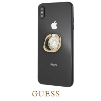 Guess 4G Metal Ring Stand Universal White/Gold