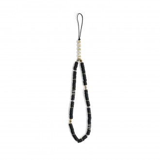 Guess Poutko na Telefon Heishi Beads Black