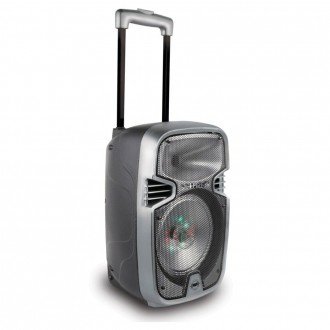 Bezdrátový karaoke Audio System iParty se světelnými efekty a mikrofonem