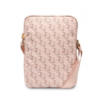 Guess PU G Cube Tablet Bag 10" Pink