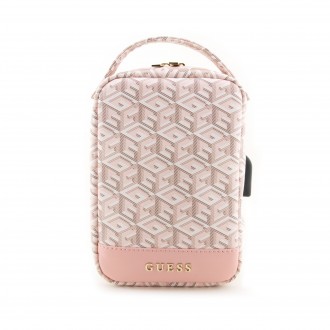 Guess PU G Cube Travel Universal Bag Pink