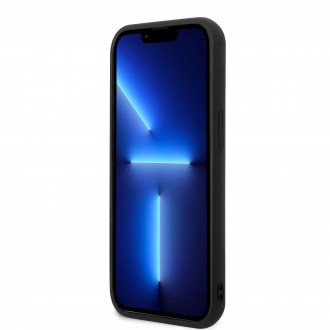 Karl Lagerfeld and Choupette 3D Kryt pro iPhone 14 Plus Black