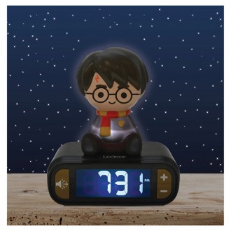 Dětský budík Harry Potter s nočním osvětlením
