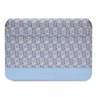 Guess PU G Cube Computer Sleeve 13/14" modrý