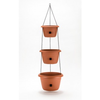 Žardina samozavlažovací Siesta Trio 25+30+35 cm