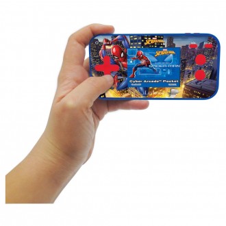 Kapesní herní konzole Spider-Man s 1,8" obrazovkou - 150 her