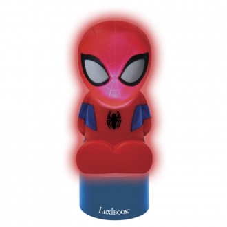 Noční světlo s reproduktorem Spider-Man