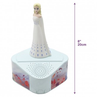 Reproduktor Bluetooth se svítící figurkou Elsy