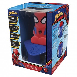 Reproduktor Bluetooth se svítící figurkou Spidermana