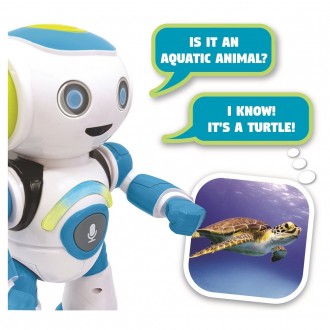 Mluvící robot Powerman Junior se světelnými efekty, dálkové ovládání