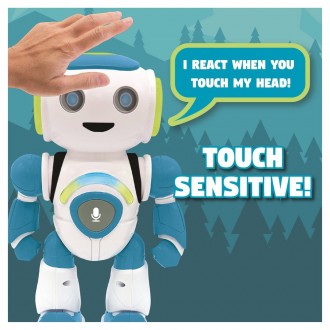 Mluvící robot Powerman Junior se světelnými efekty, dálkové ovládání