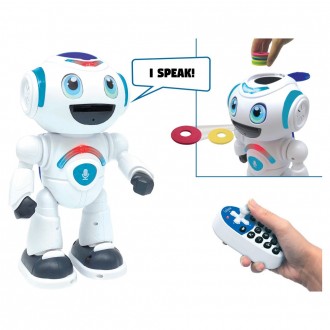 Mluvící robot Powerman Master se světelnými efekty, dálkové ovládání