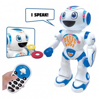 Mluvící robot Powerman STAR se světelnými efekty, dálkové ovládání