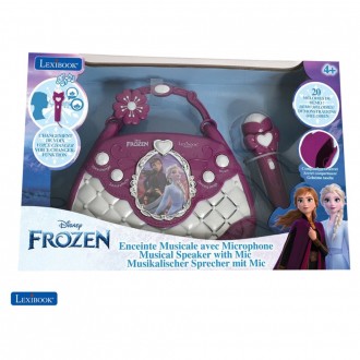 Kabelka Disney Frozen s reproduktorem a s mikrofonem