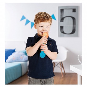 Svítící mikrofon Baby Shark s melodiemi a zvukovými efekty