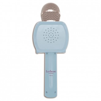 Bezdrátový karaoke mikrofon Disney Frozen s vestavěným reproduktorem a měničem hlasu