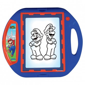 Kreslící projektor Super Mario se šablonami a razítky