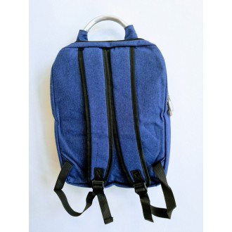 DeTech Batoh na notebook, 15,6", modrý