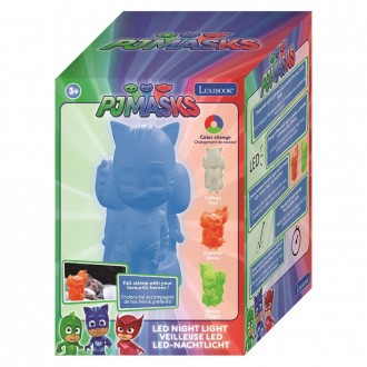 Designové noční světlo LED 3D PJ Masks 20 cm