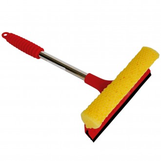 Stěrka na okna / skla duralová - krátká / šířka 20cm / délka 34cm