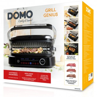 Kontaktní gril panini - GENIUS - DOMO DO9249G