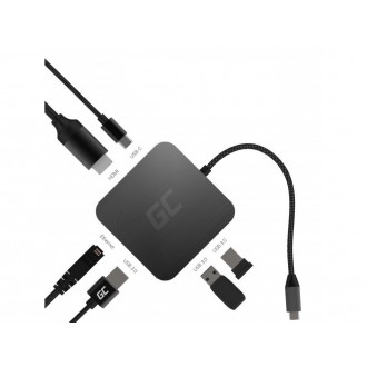 GreenCell AK61 Green Cell HUB USB-C HDMI