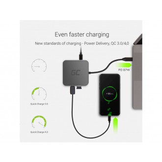 GreenCell AK61 Green Cell HUB USB-C HDMI