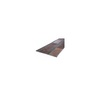 ALFIstick ® - 3D samolepicí kamenný obklad se železným povrchem, hnědý, ESP016