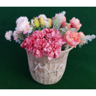 Keramický květináč kulatý, průměr 20cm  0014044