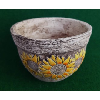 Keramický květináč kulatý, průměr 23cm  0011001