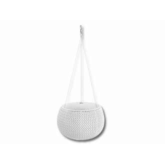 Obal na květináč samozavlažovací SPLOFY BOWL WS 3v1 závěsný mat 29 cm