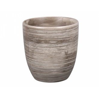Obal na květník KODET GREY keramický matný d20x21cm