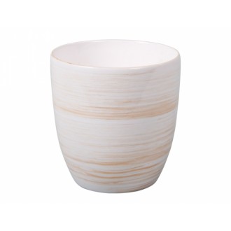 Obal na květník KODET STRIP keramický lesklý d16x17cm