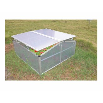 Pařeniště MINI DOUBLE 2okna polykarbonát 1m2 1x1x0,5m