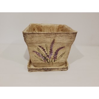 Podmiska čtvercová keramická, 21x21 cm 0002010