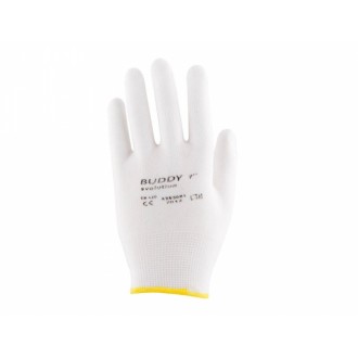 Rukavice BUDDY EVO pracovní s PVC terčíky velikost 8