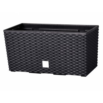 Truhlík RATO CASE 2v1 samozavlažovací plastový 40x19x20cm