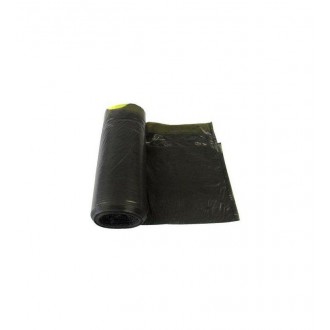 viGO pytle na odpadky zatahovací, 35 l, 50x55 cm, 22 mc, LDPE, černé, 20 ks