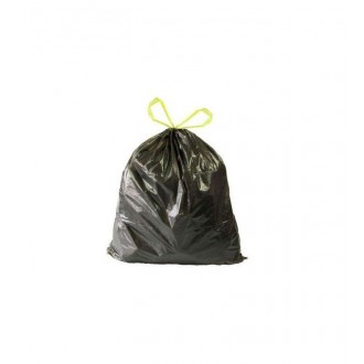 viGO pytle na odpadky zatahovací, 35 l, 50x55 cm, 22 mc, LDPE, černé, 20 ks