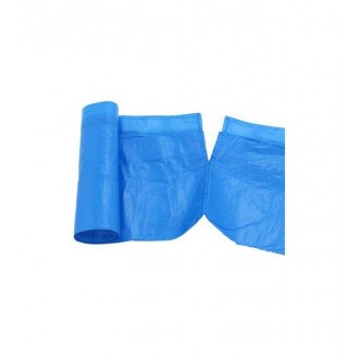 viGO pytle na odpadky zatahovací, 60 l, 60x70 cm, 13 mc, HDPE, modré, 10 ks