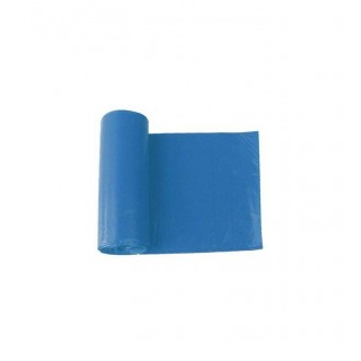 viGO pytle na tříděný odpad, 120 l, 70x105 cm, 40 mc, LDPE, modrá: papír, 8 ks