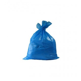 viGO pytle na tříděný odpad, 120 l, 70x105 cm, 40 mc, LDPE, modrá: papír, 8 ks