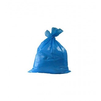 viGO pytle na tříděný odpad, 60 l, 60x80 cm, 30 mc, LDPE, modrá: papír, 10 ks