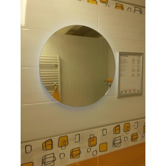 Zrcadlo s LED osvětlením Naturel Iluxit 60x60 cm ZIL60KLED