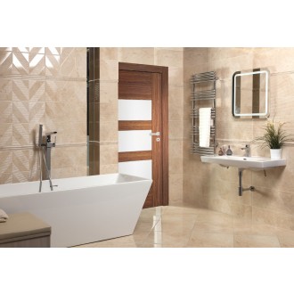 Zrcadlo s LED osvětlením Naturel Pavia Way 60x60 cm ZIL6060KRBV